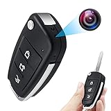 UYIKOO Mini Cámara Espía Oculta, Llave de Coche Espía Llavero Cámara Espia Camuflada 1080P HD, Cámara de Seguridad Visión Nocturna Detección de Movimiento