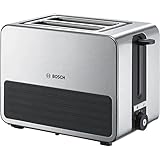 Bosch TAT7S25 Tostador compacto, 2 ranuras, 1050 W, color gris