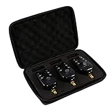 3pcs / Box Set De Alarma De Pesca Digital Inalámbrica, Sensible LED Swingers Alarma Sound Fish Bite Bell para La Pesca