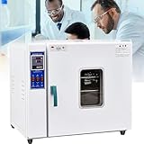 QIANMEI Estufa De Secado Inteligente con Pantalla Digital, Calefacción Eléctrica, Estufa De Secado De Laboratorio A Temperatura Constante, Secadora Industrial De 50-300 ℃, Horno De Laboratorio(70L)