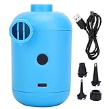 Nimomo HT‑426 Bomba de Aire eléctrica USB Inflador Universal DC5V para Bote neumático Sofá Cama Inflable, Bomba de colchón de Aire Multifuncional para Viajes y Actividades al Aire Libre