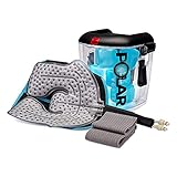 Polar Vortex - Kit de sistema de terapia de agua fría, máquina de circulación de hielo con 3 correas para rodilla/codo/hombro y 4 cubos fríos
