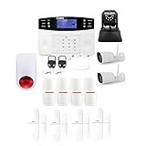Alarma inalámbrica gsm y 3 cámaras WiFi Kit ip3