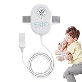 Sensor de orina para enuresis, alarma con sensor de humedad para enuresis | Alarmas nocturnas para orinar con sonido fuerte y vibración fuerte,Alarma de orina para niños, sensor de monitor de enuresis