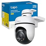 Tapo C500 - Cámara Vigilancia Wi-FI Exterior 360º , Resolución 1080p, Detección Movimiento, Visión Nocturna hasta 30 m, Audio Bi-direccional, Sirena, Compatible Alexa y Google, 2MP