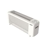 Bastilipo - Radiador de de mica compacto, 1500W, termostato, blanco, PRC.1500B