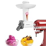 OTOmitra Accesorio para máquina de hielo para batidora de base KitchenAid, el accesorio para máquina de hielo de frutas está hecho de materiales libres de BPA y de grado alimenticio