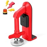 Flintronic Alarma de Topes para Puertas, 80 dB Soporte portátil de bloqueo de puerta, tope de puerta con alarma, para el Hogar, Hotel, Viajes, Protección Personal, Rojo