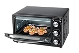 Jata HN916 Horno Eléctrico de Sobremesa, 1200 W, Capacidad 16 litros, Función Grill, Temporizador, Termostato Regulable, Incluye Parrilla, Medidas Externas 39 x 29 x 25 cm