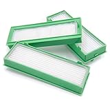 vhbw Set de 3X Filtro aspiradora Compatible con Vorwerk Kobold VR200, VR-200, VR300, VR-300 aspiradora - Filtro HEPA para alergias