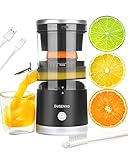 Exprimidor Naranjas Eléctrico 45 W Exprimidor Zumo con USB y Cepillo de Limpieza Exprimidor de Cítricos Portátil para Naranja, Limón, Pomelo