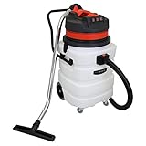 Aspiradora Industrial en Seco y Húmedo 3000W, 90 litros 90l con Ruedas + Accesorios para Limpieza Comercial Aspirador de Mano con Cable Aspirar Seco Liquido Mojado Powerful Wet+Dry Vacuum Cleaner
