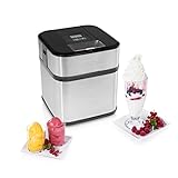 Máquina de helados Princess 282605 – Prepare helado casero – Capacidad de 1,5 litros