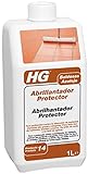 HG Abrillantador Protector 1L - contra el desgaste y los arañazos - Para todo tipo de baldosas de suelo, losetas y pizarra