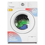 UNIVERSALBLUE Lavadora 6 KG Carga Frontal | 16 programas 1000 rpm | Blanca | Autolimpieza del Tambor | Temporizador | ECO 40-60 | ENVIO Y SUBIDA A PLANTA INCLUIDA |