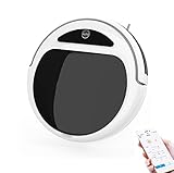 Robot Aspirador 2000 Pa, Aspira, Barre, Friega Y Pasa La Mopa, 4Modos, Automático Carga,Control por App,120 Min Autonomía, Programable,Negro