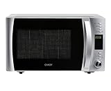 Candy X-Range CMXG 30DS, Microondas con Grill, 30L, 1450W, 5 Niveles de Potencia, Digital, 40 Programas, Bloqueo Seguridad, Plato 31,5CM, Grill Rack, Express Cooking, Temporizador, App simply-Fi, Inox