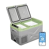 Alpicool XD35 25 Litros Nevera Portátil Eléctrica Refrigerador de Coche 12V 24V mini frigorífico CA 220v para Hogar, Camping, Viajes, Automóvil