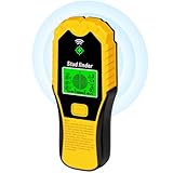 Buscador de Pernos, Localizador escáner de Pared multifunción 5 en 1 con Sensor Inteligente, buscador de Pernos magnético para el Centro y el Borde del Tubo de Vigas de Madera, Alambre de CA de Metal