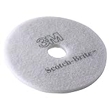 3M Scotch-Brite Disco Abrillantador Blanco (432 mm, Caja de 5)