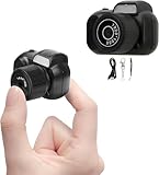 Zunate Mini Cámara para Pulgar de 2 MP, Cámara de Vídeo 1080P con Correa para la Muñeca, Cámara Compacta con Pantalla a Color de 0,96 Pulgadas, para Grabación de Fotografías de Viajes