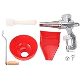 Exprimidor manual, exprimidor de tomate grueso de aleación de aluminio duradero para frutas, tomate, limón, naranja, verduras