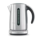 Sage Smart Kettle - Hervidor de Agua Eléctrico Silencioso e Inalámbrico - Ebullición Rápida, Acero Inoxidable