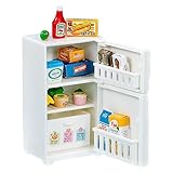 GIMOCOOL Frigorífico de Juguete - Nevera de casa de muñecas de Cocina en Miniatura | Nevera de casa de muñecas, Juego de Cocina de Juego de simulación, Aparato de Juego de simulación de Nevera