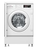 Bosch - Lavadora Integrable, 60 cm, 8 kg, Serie 6, EcoSilence, Blanco, WIW28302ES