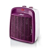 Ufesa Persei Calefactor Compacto, 3 Modos, 2 Niveles de Potencia, 2000W, Función Ventilación, Termostato Regulable, Morado