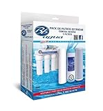 Bbagua Filtros ósmosis Inversa. Pack Compuesto por 1 de Sedimentos, GAC, 1 de Carbón Block, Blanco, 3 Unidad (Paquete de 1)