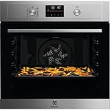 Electrolux Serie 700 - Horno empotrable multifunción pirolítico, capacidad 72 L, EOM4P46TX, clase A+, función AirFry, cocción multinivel, 589 x 594 x 569 mm, inoxidable antihuellas