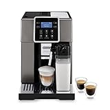 De'Longhi Perfetto - Perfecta Evo - Máquina Automática de Café en Grano, Espresso, Cappuccino, ESAM420.80.TB, Titanio, Negro