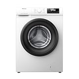 Hisense WF1Q8041BW2 - Lavadora, Class A, 8 Kg, 1400 rpm, Alto 85 cm x Ancho 60 cm, Color Blanco, Función Vapor 99,9%, Lavado Rápido+, Lavado Automático, Finalización Diferida, Tecnología Inverter