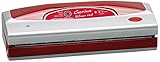 Magic Vac Genius Silver - Envasadora al vacío (Rojo, Plata, 800 mbar, 3,15 kg, 390 x 140 x 100 mm, 230 V, 50 Hz)