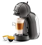 NESCAFÉ DOLCE GUSTO Mini Me by Krups - Cafetera automática de cápsulas de café, color negro y antracita