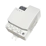 LED ATOMANT Detector de Movimiento por Radar HF 5.8GHz, con Sensor Luminico Regulable, Alcance 10m, Invisible, Instalacion en Interior de plafones, para LED