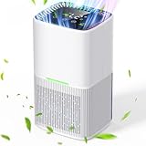 Deshumidificador eléctrico, 1800 ml, TUKIMA deshumidificador silencioso, con función de descongelación y modo de sueño, purificación de aire, deshumidificador para apartamento, baño, sótano