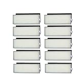 WuYan 10 esponjas + 10 filtros para robot de limpieza ILIFE de repuesto para robot aspirador Chuwi Ilife A4 A4S A6 Filtro HEPA