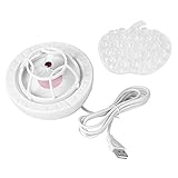 Cocoarm Mini lavavajillas portátil USB ultrasónico lavavajillas doméstico pequeño lavavajillas libre de instalación (rojo)