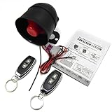 TOTMOX Alarma Coche, Alarma Coche Aviso movil, Alarma con Aviso al movil, para Coche de 12v CC, Sistema de Alarma de Seguridad antirrobo de 120 dB