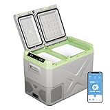Alpicool XD45 35 Litros Nevera Portátil Eléctrica Refrigerador de Coche 12V 24V mini frigorífico CA 220v para Hogar, Camping, Viajes, Automóvil