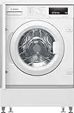 Bosch Lavadora Integrable, 60 cm, 8 kg, Serie 6, EcoSilence, Blanco, WIW24307ES