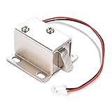 Dc 12V Solenoide Electromagnético Cerradura Eléctrica Ampliamente Utilizado Gabinete de la Puerta Cajón Control de Acceso para Cajón Cajón Cerradura de Seguridad Bloqueo Inteligente