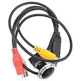 FYOBOT Cámara de Vídeo AHD Panorámica de Ojo de de 1,7 mm 2MP 1080P Cámara con Visor de Mirilla de Puerta Gran Angular para Seguridad en el Hogar NTSC