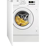 Zanussi ZWI712UDWA Lavadora Integrable, Carga Frontal, 7 Kg / 1200 rpm, Programa AutoAdjust, Display XL, Inicio diferido, Programa Rápido, Silenciosa, Blanco, Clase D