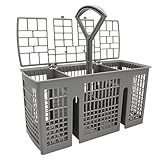 FACULX Cesta de cubiertos para Bosch Neff para Hotpoint para Siemens universal compatible con lavavajillas