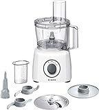 Bosch - Procesador de alimentos, MultiTalent 3, 800 W, Blanco, MCM3100W
