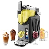 Cecotec Máquina de Granizado Heladera 2,6L Twist&Ice 2600. 220W, Bebidas en 15-60mins, 1,9L para Ingredientes, Control Táctil, 6 Modos, Refrigeración Adaptable, Diseño Ergonómico, Boquilla sin Goteo