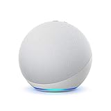 Echo (Última generación) | Sonido de alta calidad, controlador de Hogar digital integrado y Alexa | Blanco
